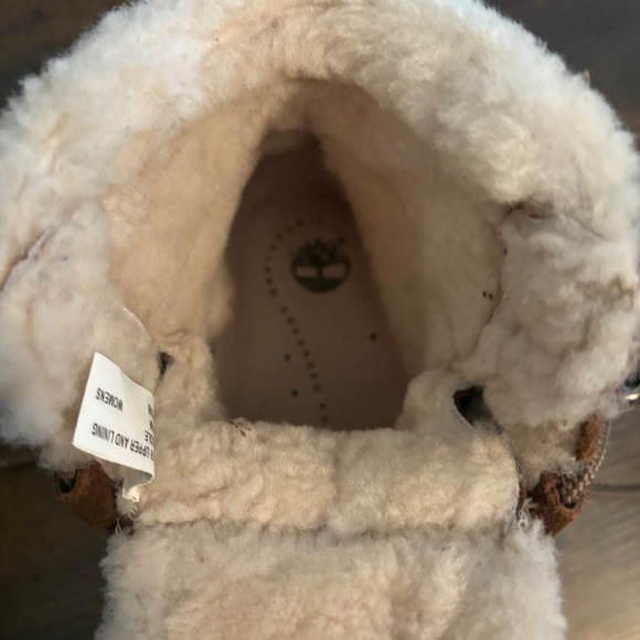 Timberland Brown Suede Canard Resort Shearling Lined‎  Hiking Boot (Women 6.5) - Picture 9 of 10